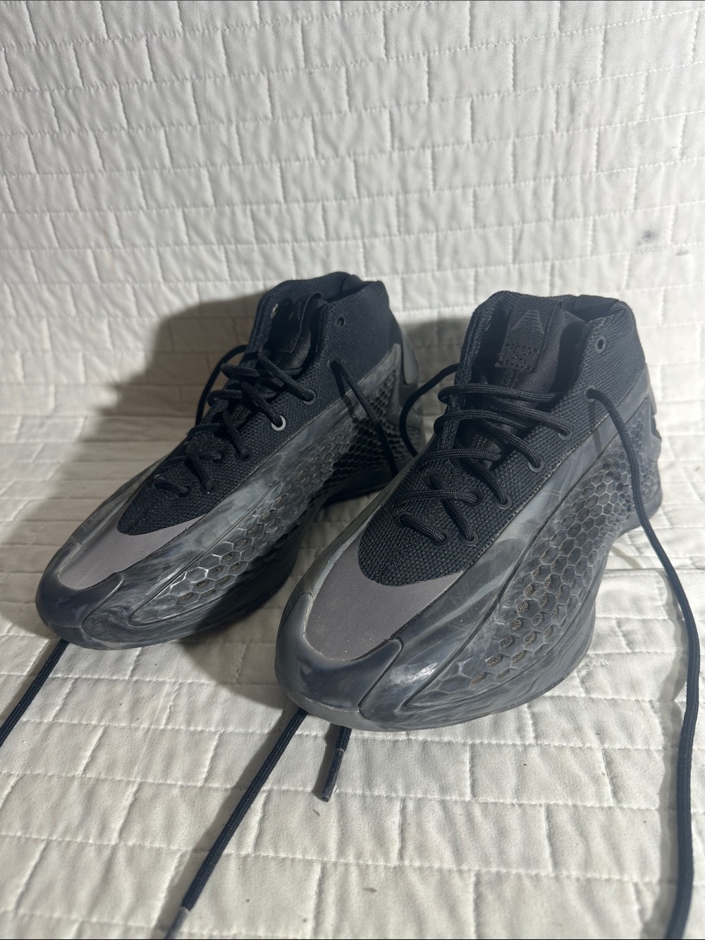 adidas AE 1 "MX Charcoal" basketball sneakers. Anthony Edwards